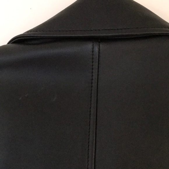 Jcrew black leather jacket NWT size 2 - Picture 8 of 8